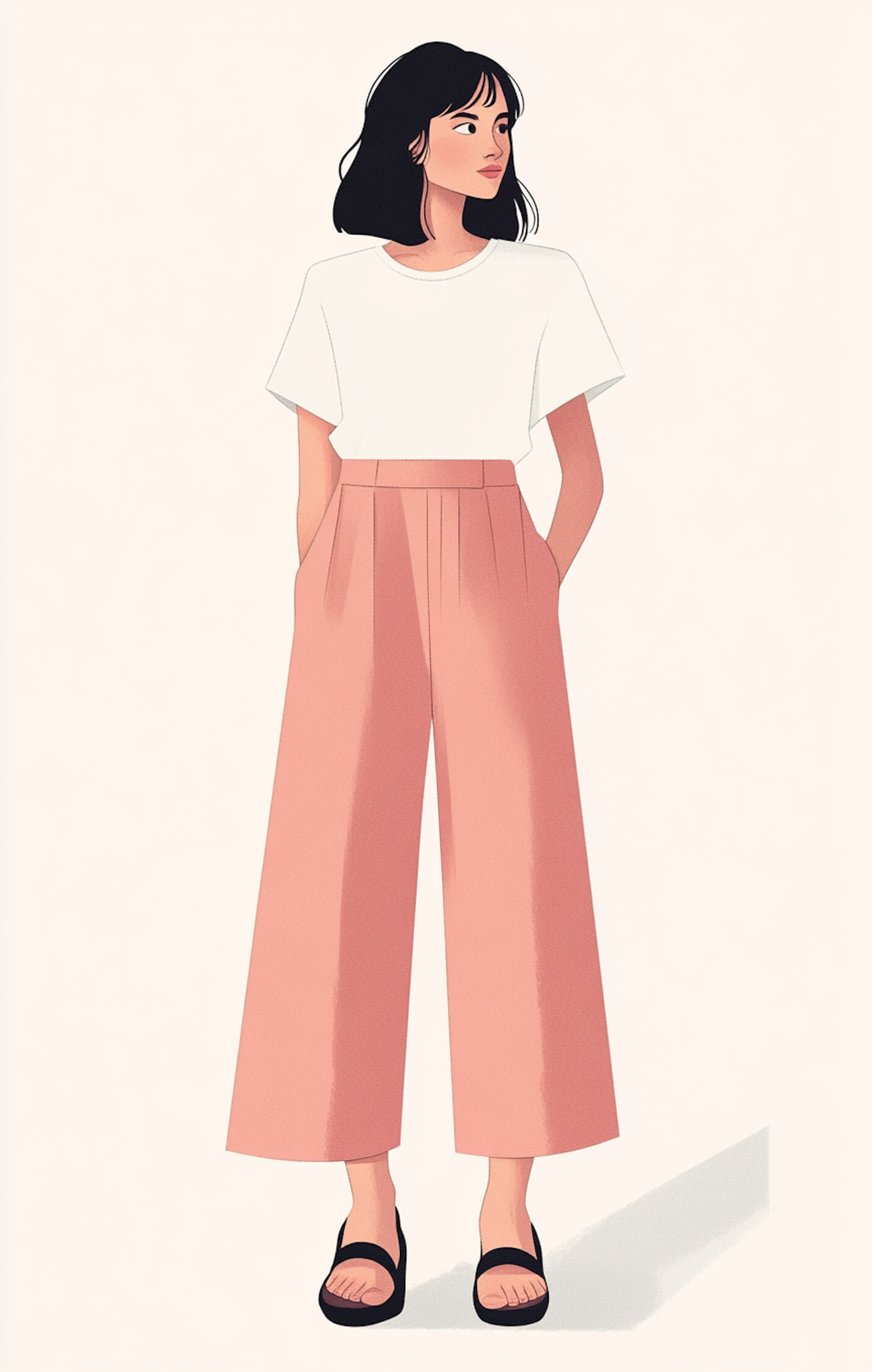 Stylish Woman Illustration