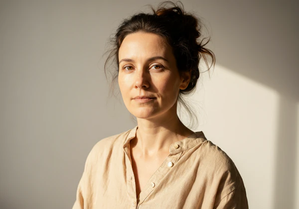 Serene Woman Portrait