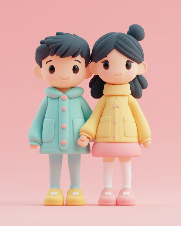 Cartoon Kids Illustration