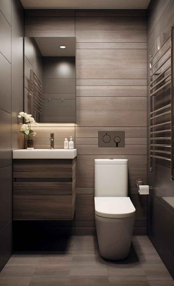 Contemporary Elegance Bathroom