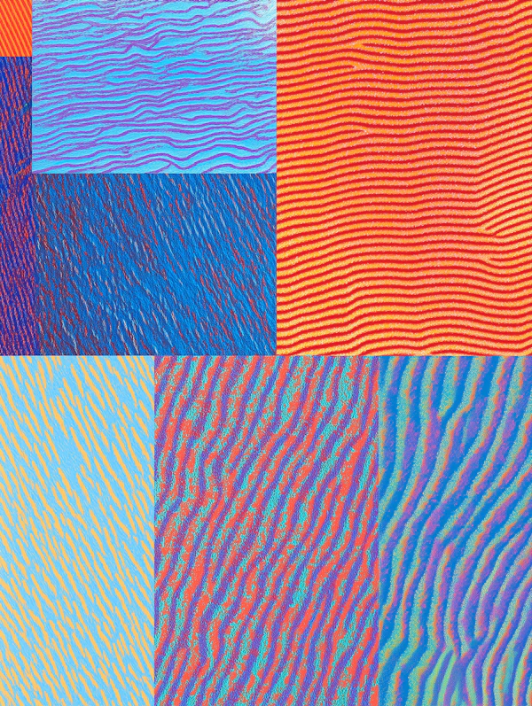 Vibrant Abstract Collage