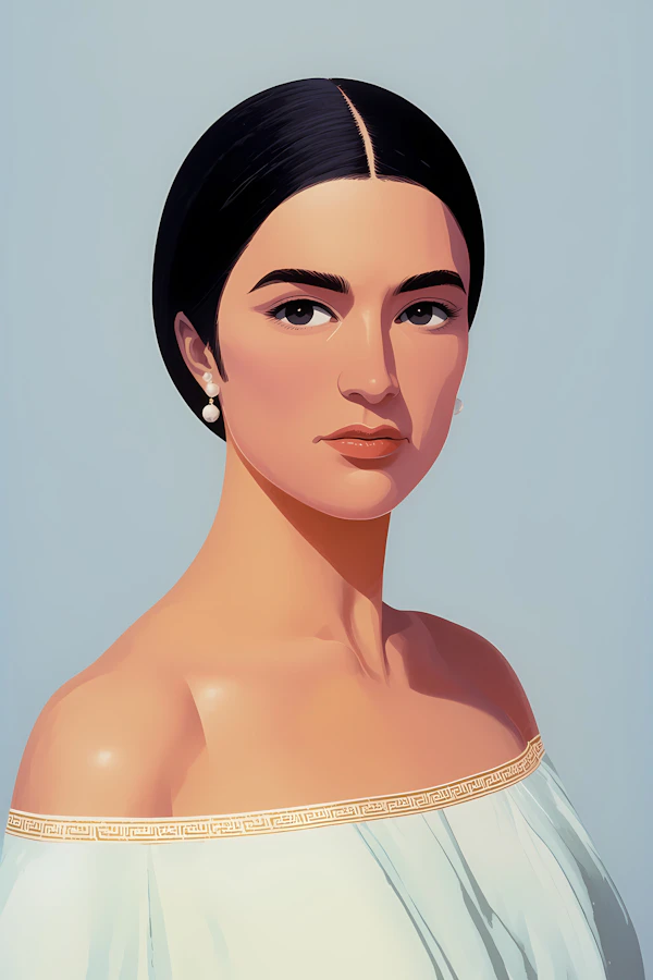 Elegant Woman Portrait