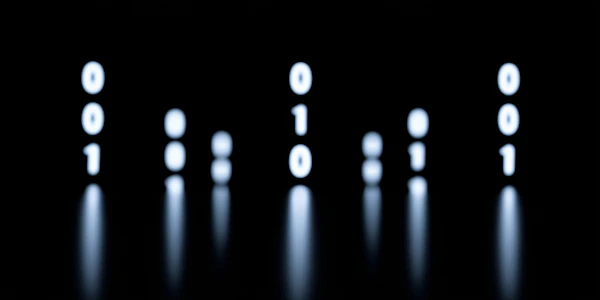 Binary Code Glow