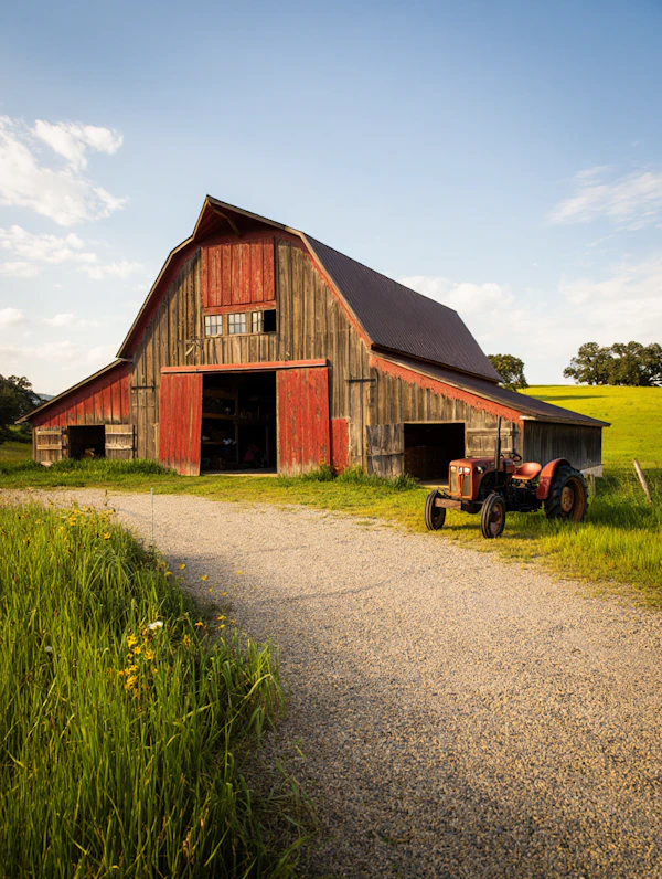 Rustic Barn Scene