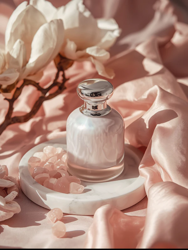 Elegant Perfume Display