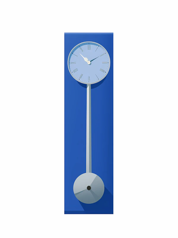 Minimalist Pendulum Clock