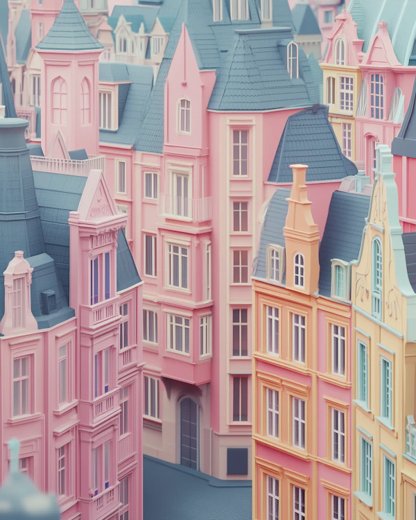 Whimsical Townhouses