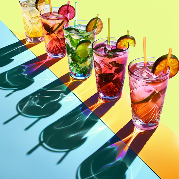 Colorful Drinks Collection