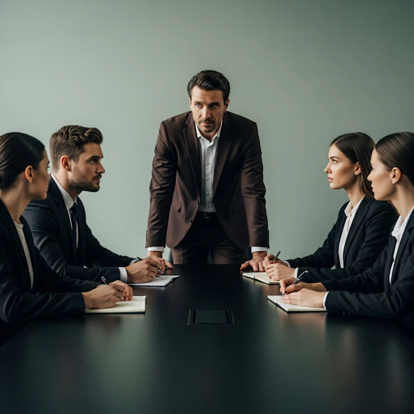 Business Meeting Scene