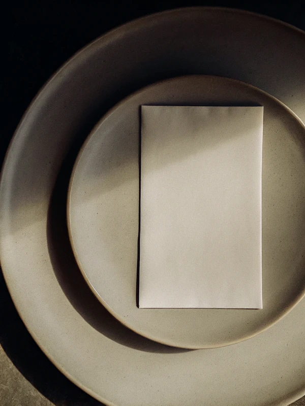Minimalist Plate Design