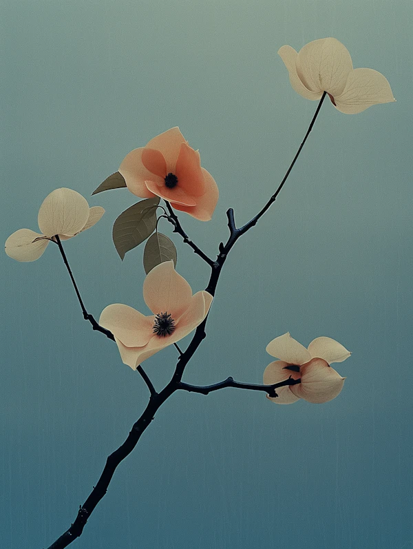 Graceful Blooming Branch