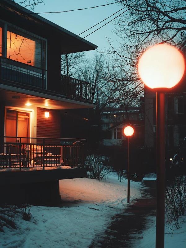 Winter Evening Glow