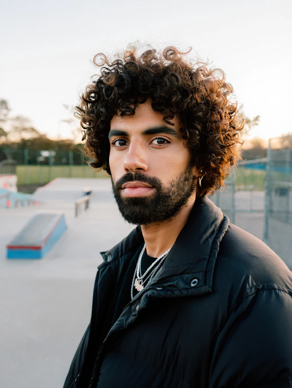 Man Outdoors Portrait