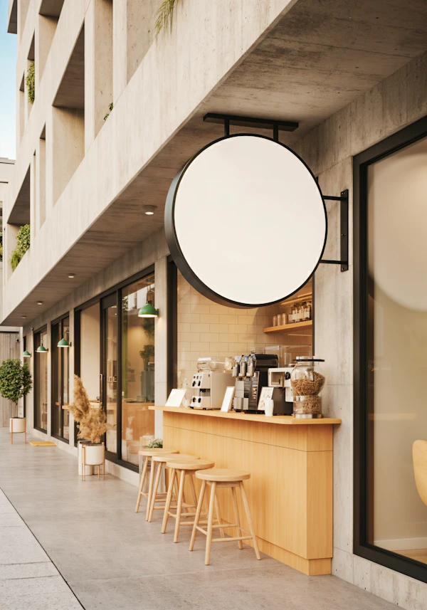 Modern Coffee Shop Design