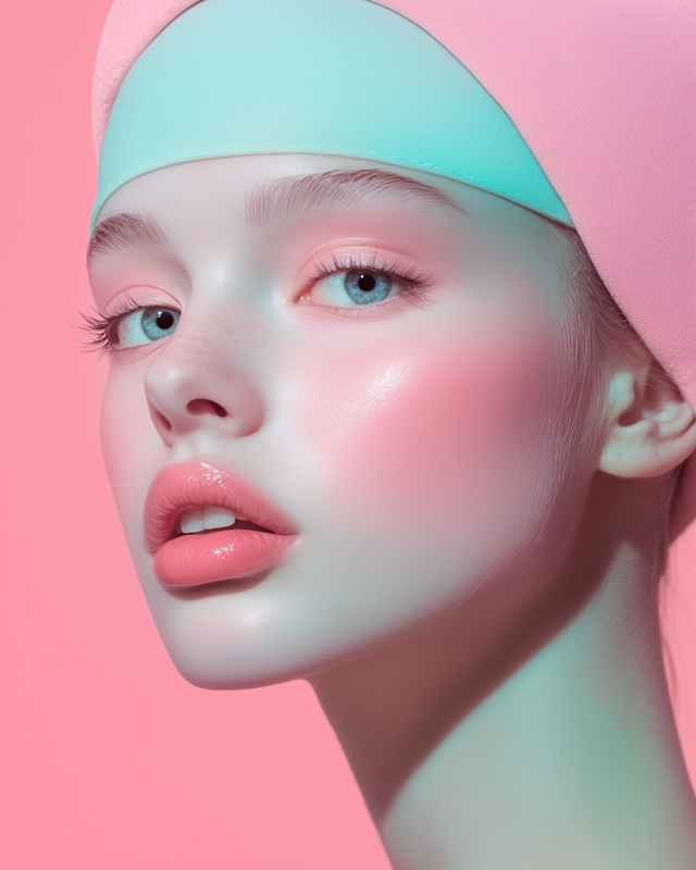 Dreamy Pastel Portrait