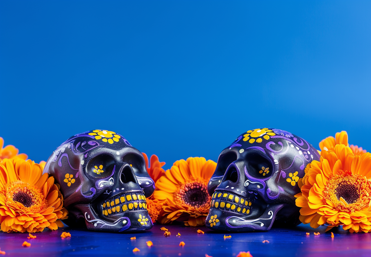 Dia de los Muertos Skulls