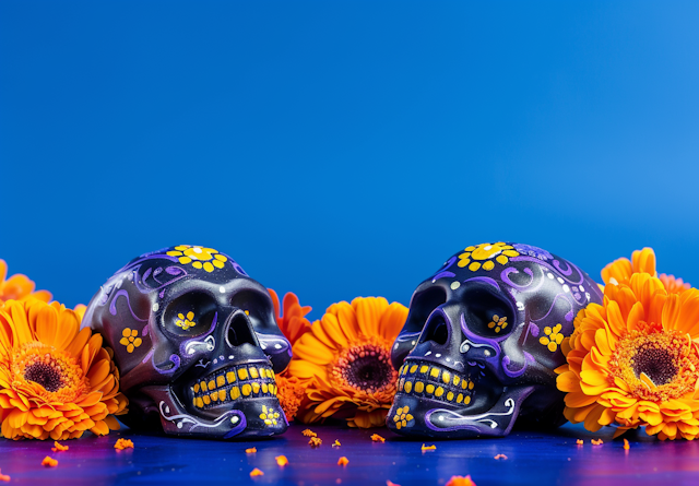 Dia de los Muertos Skulls