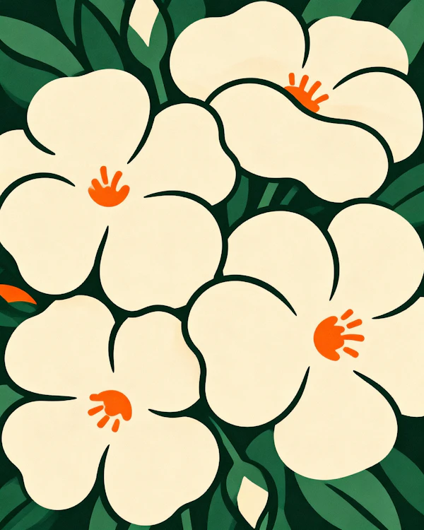 Stylized Floral Design