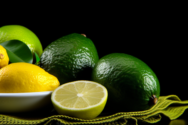 Vibrant Citrus Still Life