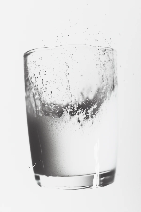 Milk Splash Close-Up