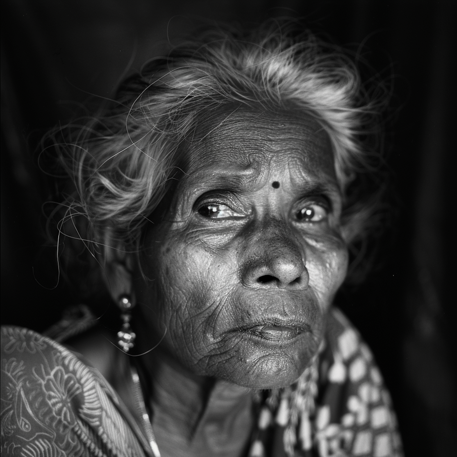 Elderly Woman Portrait