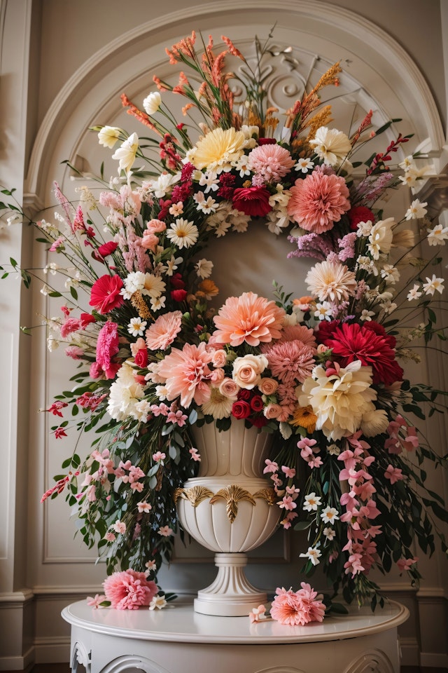 Elaborate Floral Arrangement