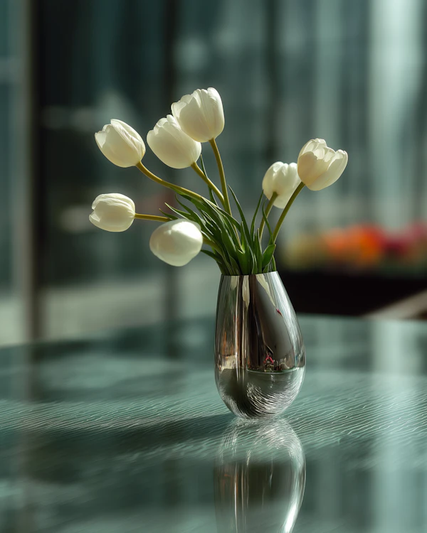 Elegant Tulip Display