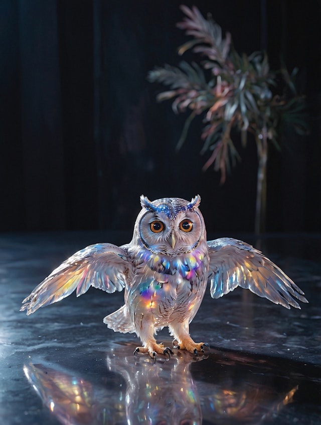 Iridescent Owl