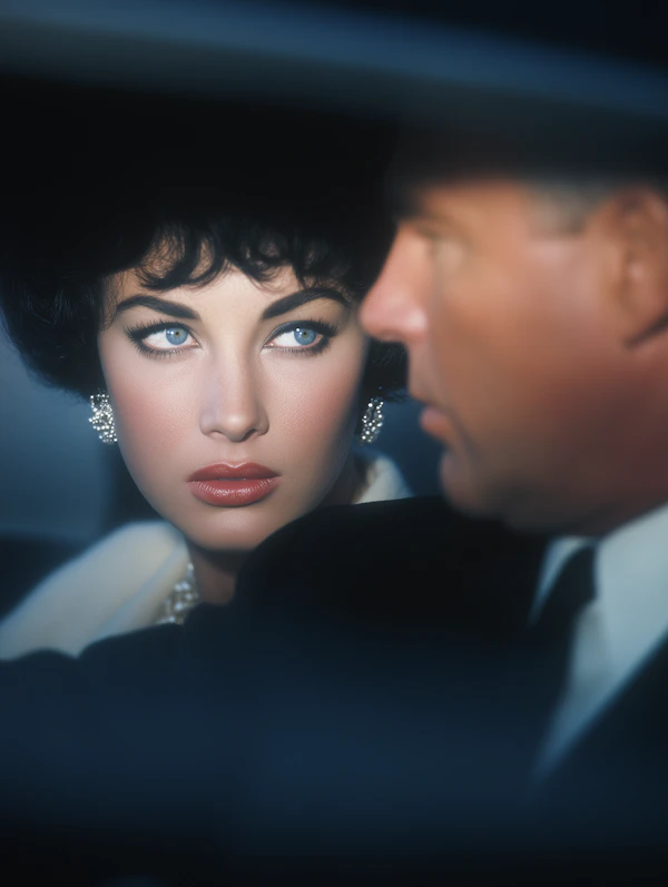 Glamorous Car Scene