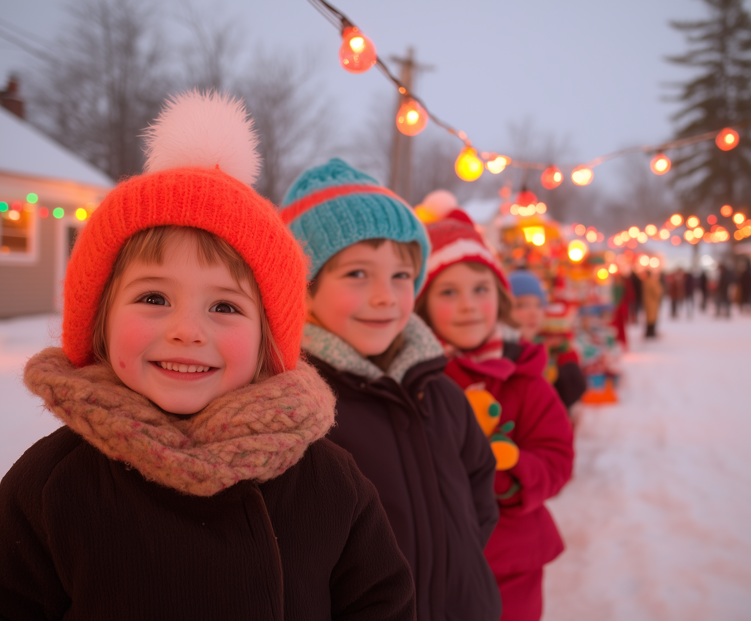 Children in Winter Wonderland