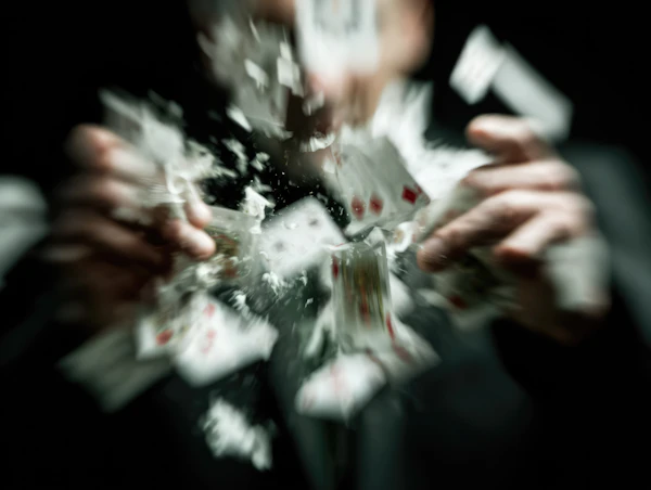 Scattered Playing Cards