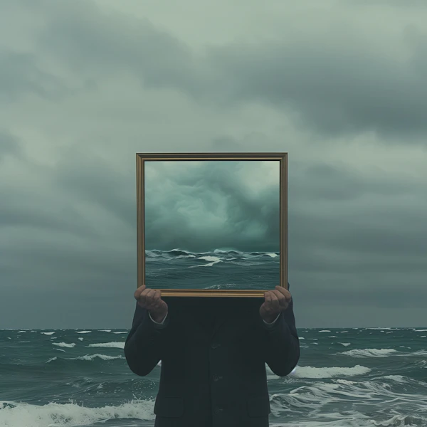 Surreal Ocean Illusion