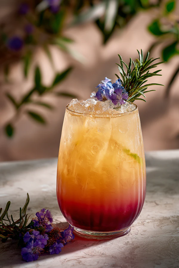 Colorful Cocktail Display