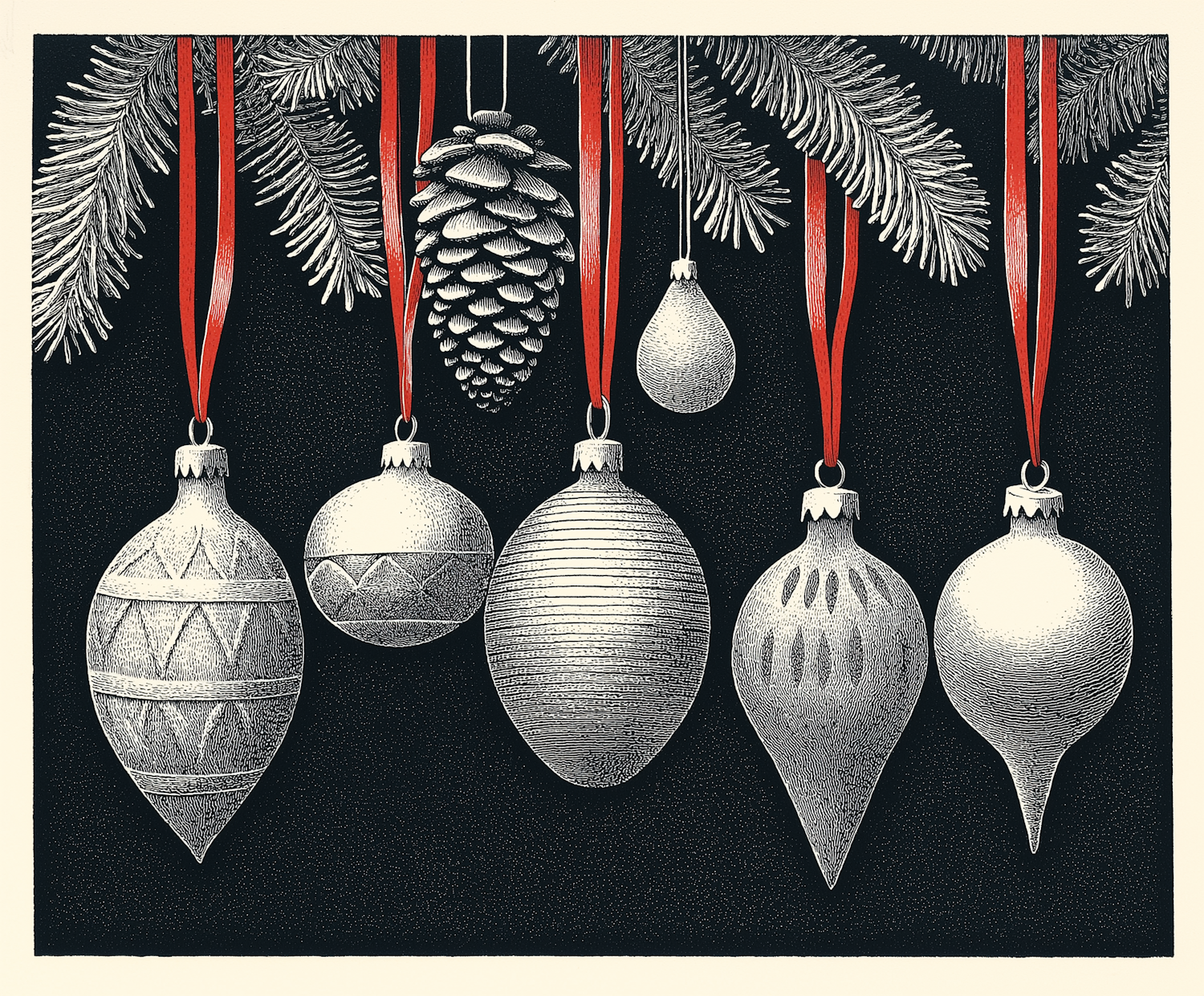 Elegant Christmas Ornaments