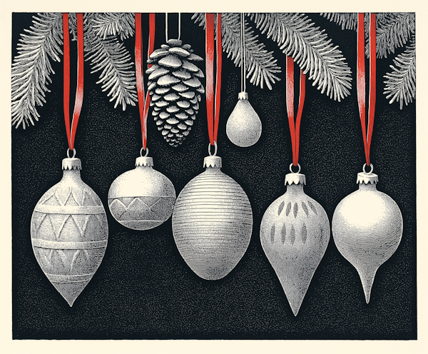 Elegant Christmas Ornaments