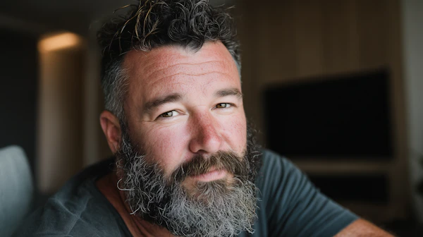 Bearded Man Portrait