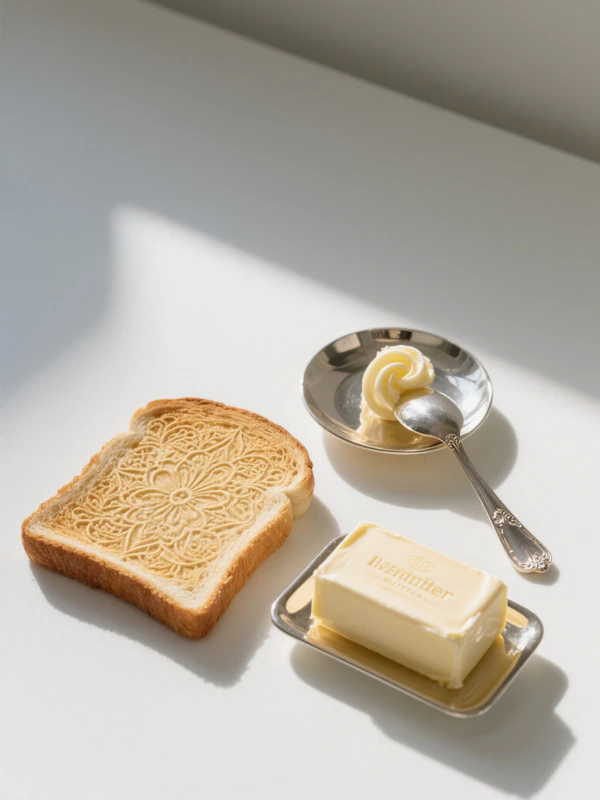 Floral Bread and Butter