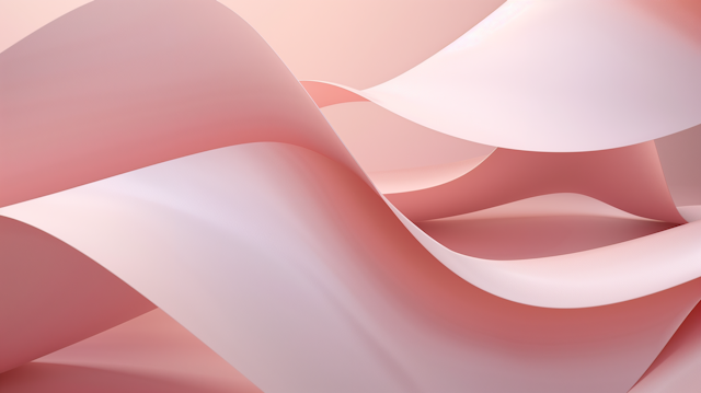 Serene Pink Abstract