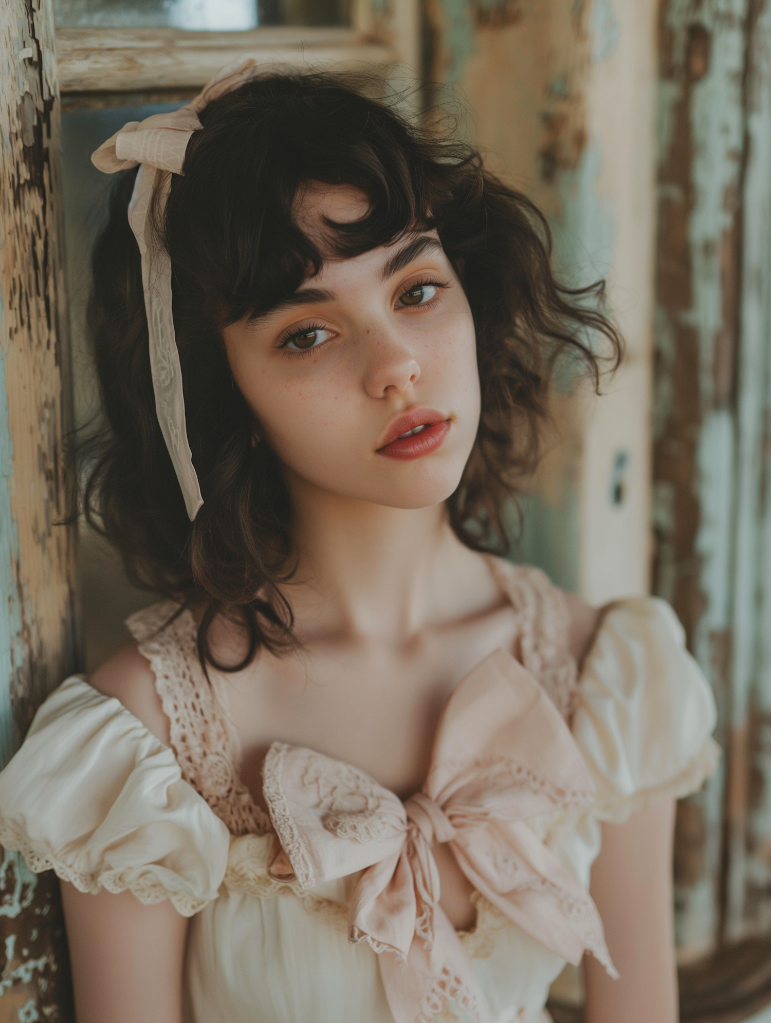 Vintage Portrait of a Young Woman