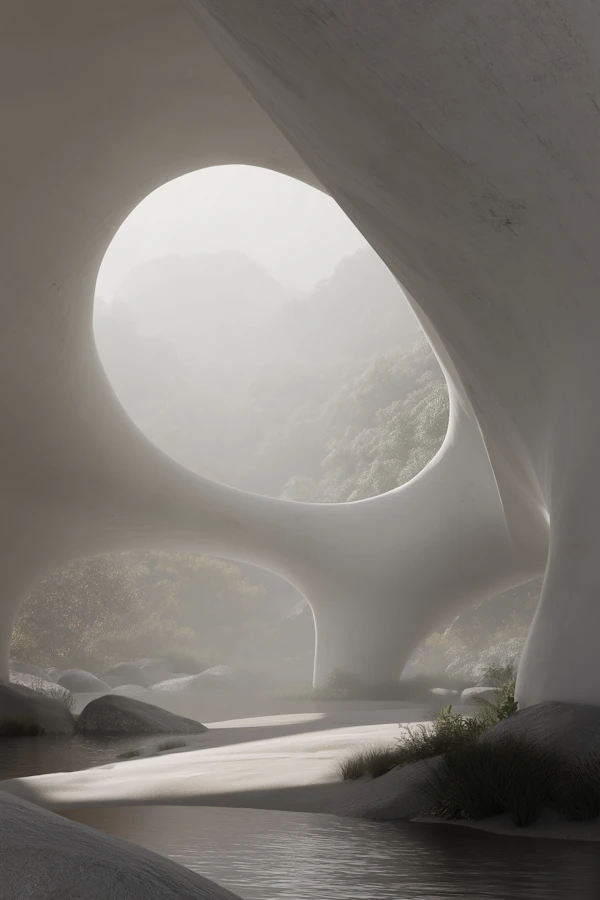 Surreal Organic Landscape