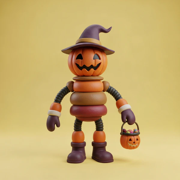 Pumpkin Character Design