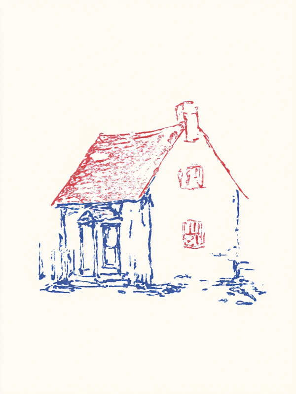 Minimalist House Sketch