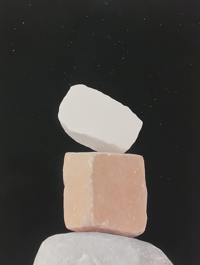 Minimalist Stone Composition