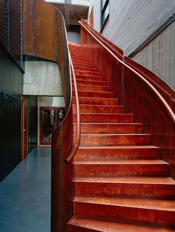 Modern Industrial Staircase