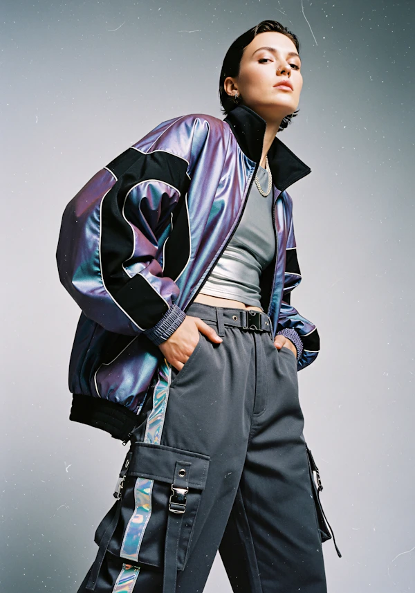 Futuristic Fashion Look