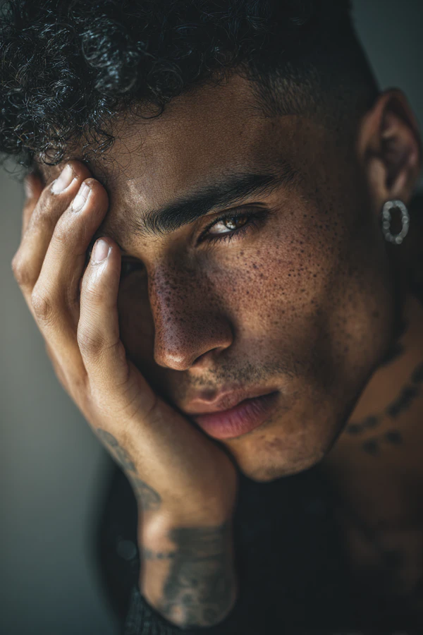 Contemplative Portrait