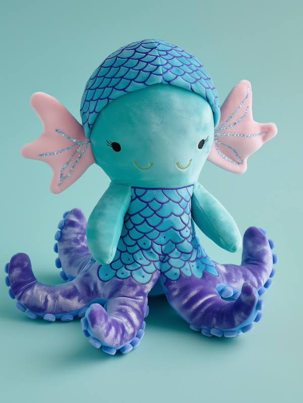 Fantastical Sea Creature Stuffed Toy