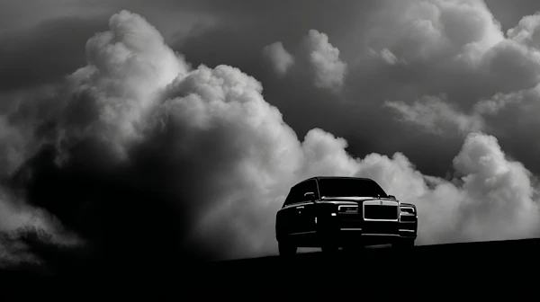 Luxury Car Silhouette