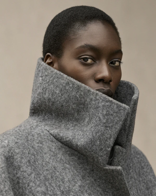 Stylish Portrait Close-Up
