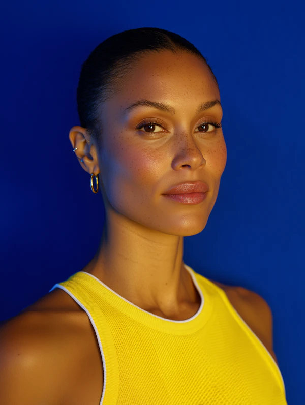 Woman in Yellow Top